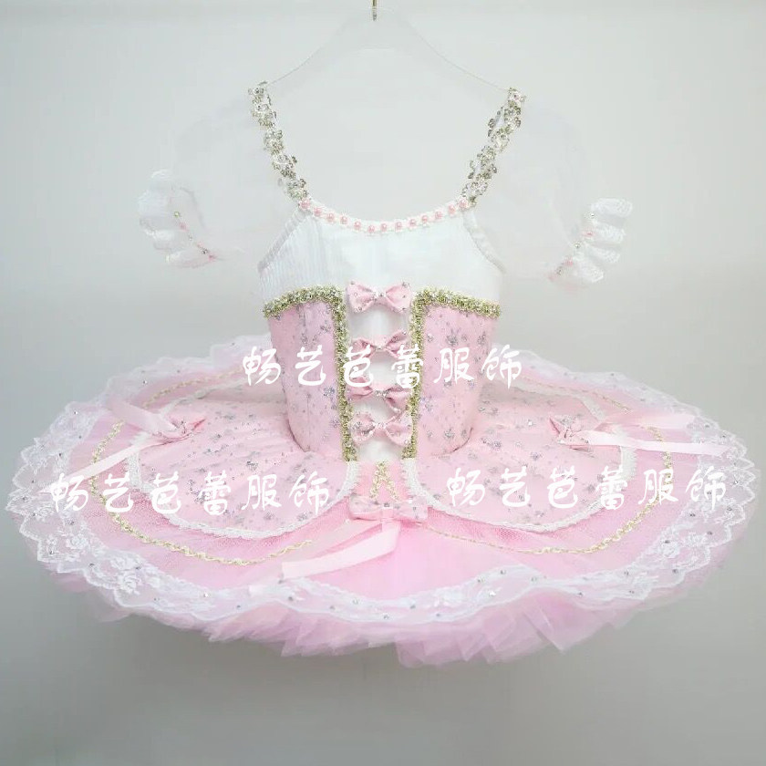 儿童专业芭蕾舞裙小天鹅蓬蓬纱TUTU裙表演服仙女娃娃舞台演出服装