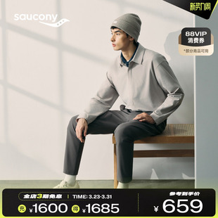 型都市生活休闲梭织长裤 saucony索康尼男子 精致通勤版 FIT LTS