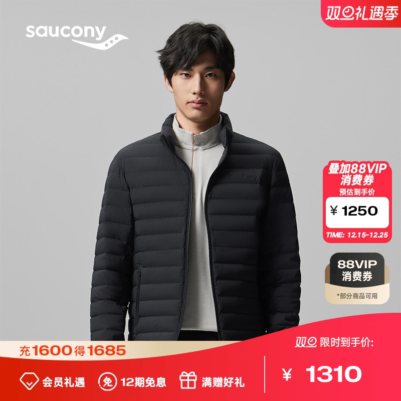 索康尼轻薄保暖短款羽绒服