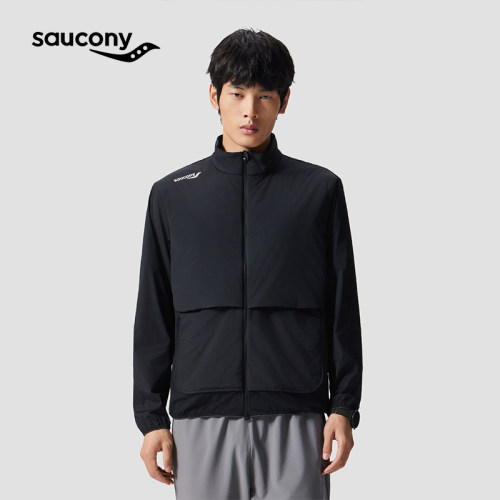 索康尼男子防风锁温运动棉服外套