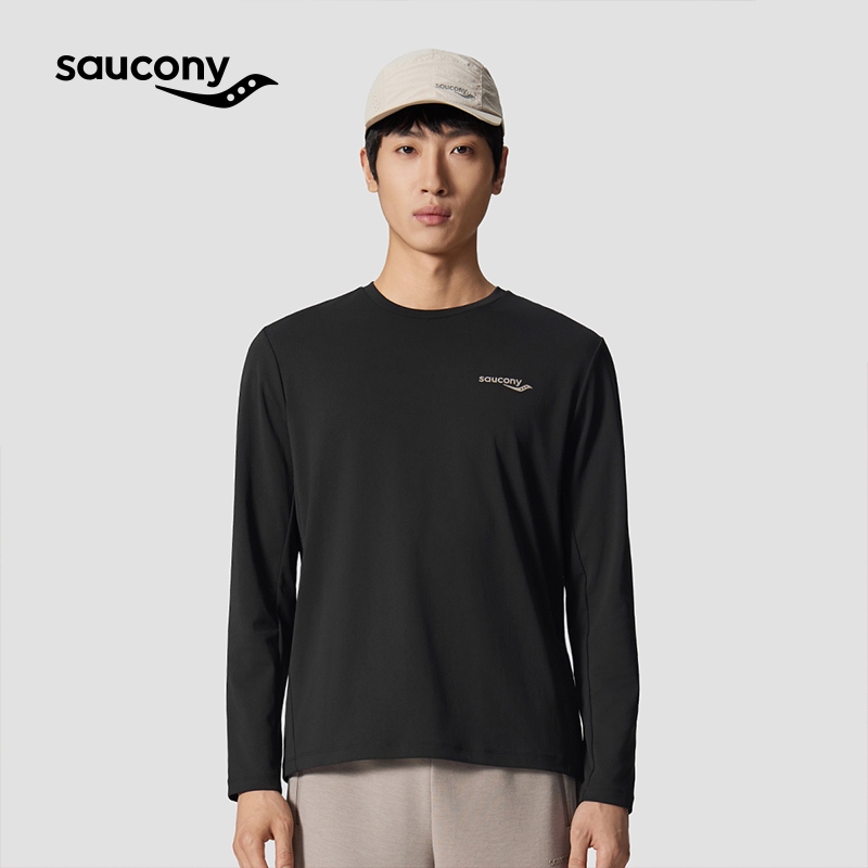 索康尼防晒基础百搭圆领长T