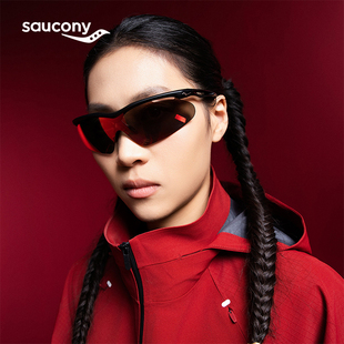 【Saucony by HARE HO联名系列】钛合金跑步训练防风防尘运动眼镜