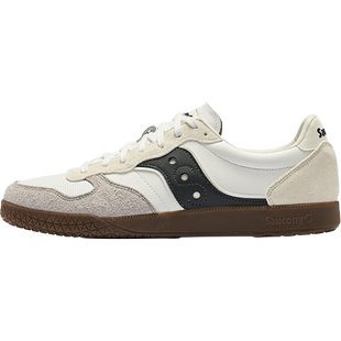 Saucony索康尼BULLET CT德训鞋男女休闲复古板鞋低帮薄底小白鞋