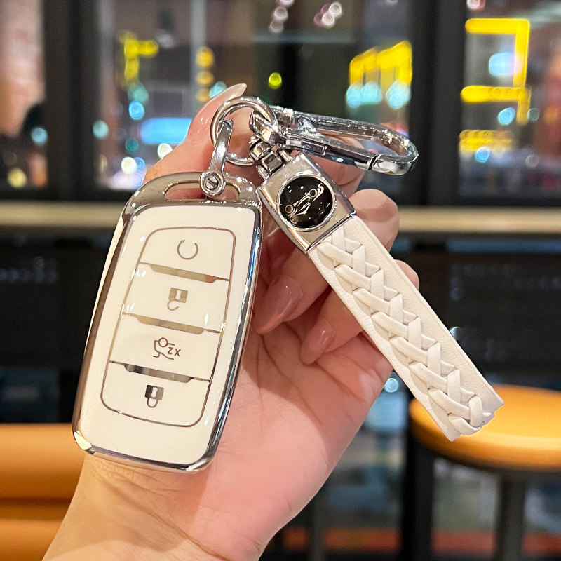 长安cs95汽车钥匙套cs35Plus扣cs85Coupe专用高档全包保护壳男女