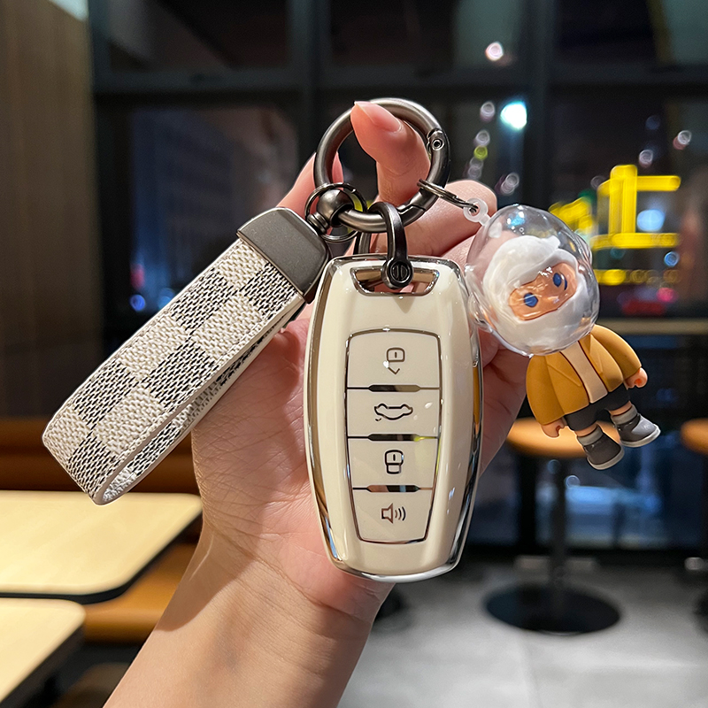 哈弗h6三代钥匙套国潮版哈佛h2s大狗m6plus赤兔F7X车h7壳h9扣包女