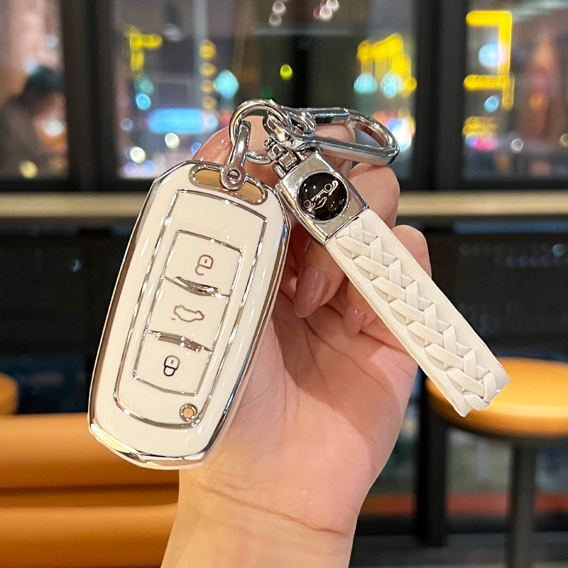 适用吉利熊猫mini钥匙套博越gl帝豪gs博瑞X6远景X3车金刚X1壳S1扣
