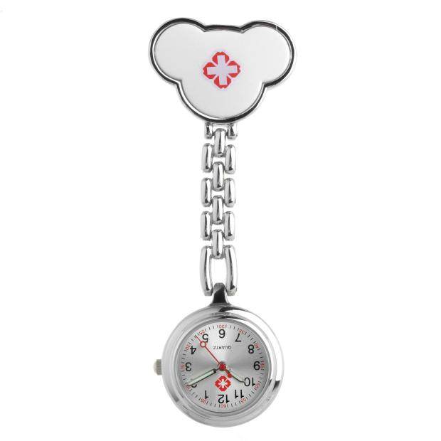 冠天龙卡通护士表挂表胸表怀表可爱防水学生用表秒表刻字医用挂表