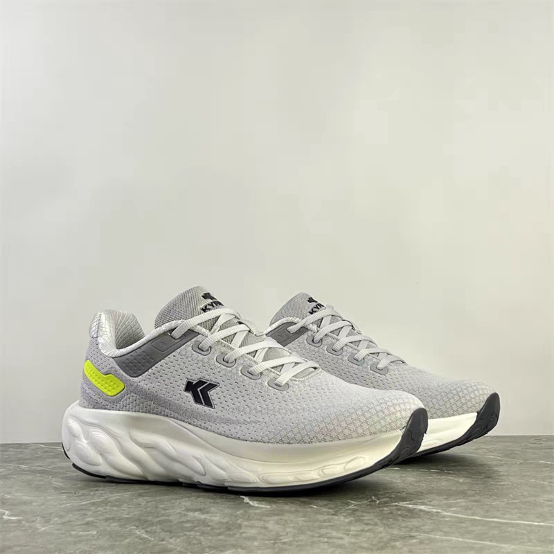 出欧洲单运动鞋男鞋网面透气休闲慢跑鞋耐磨防滑厚底减震跑步鞋男