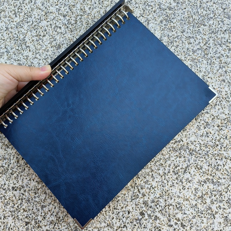 可拆卸软皮面活页笔记本