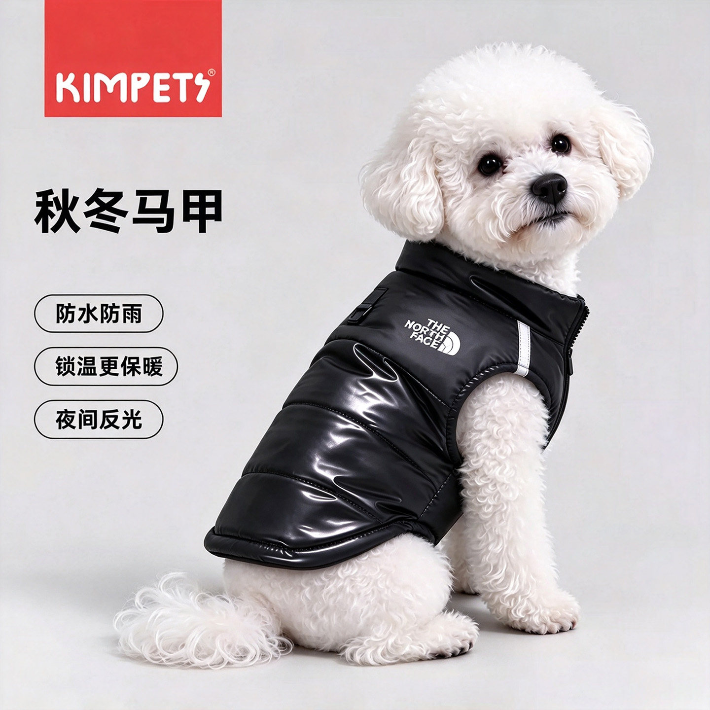 狗狗衣服2026新款秋冬装小型犬防水棉服马甲专用小狗衣服冬季保暖