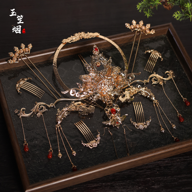 玉笙烟原创首饰菩瑶云清敦煌发饰