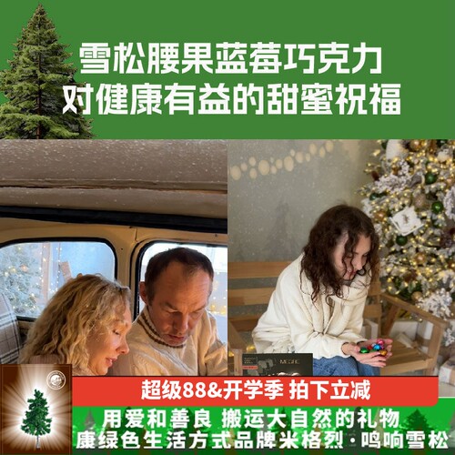 雪松腰果蓝莓巧克力礼盒装