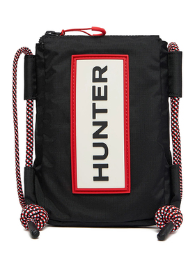 HUNTER男女同款Travel Ripstop情侣百搭防水小挎包手机包拉链包