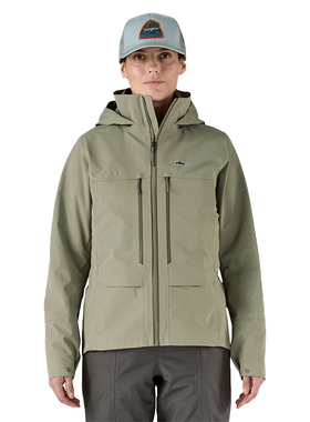 Patagonia巴塔哥尼亚女Swiftcurrent Wading飞钓防水冲锋衣81775