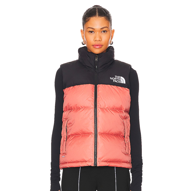 TNF北面保暖女700蓬鹅绒羽绒马甲