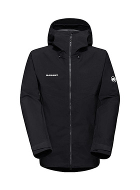 Mammut猛犸象Crater 男款防风防水登山夹克透气耐磨GTX硬壳冲锋衣