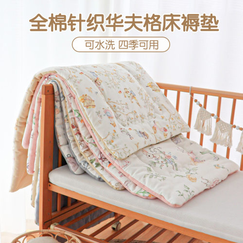 婴儿褥子纯棉加厚款幼儿园床垫