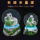 北京旅游纪念品故宫天坛长城水晶球模型摆件单位出国礼品送老外