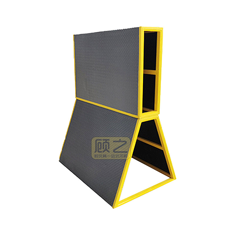 儿童体适能跑酷训练器材运动馆九件套三角障碍跑道具跨栏体能教具