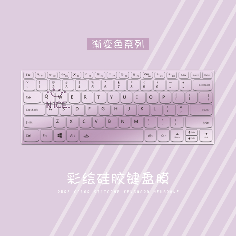 可爱卡通笔记本键盘膜适用2025华硕天选6Pro联想Y7000机械革命蛟龙16Pro电脑保护膜华为苹果红米惠普彩绘膜