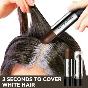 Black Brown Hair Dye Pen One-time Temporary Hair Dyeing Stic