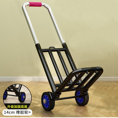 Folding hand cart shopping cart carrying Trailer trolley