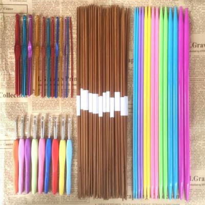 Crochet Hook Set With Yarn Knitting Needles Sewing Tools Set