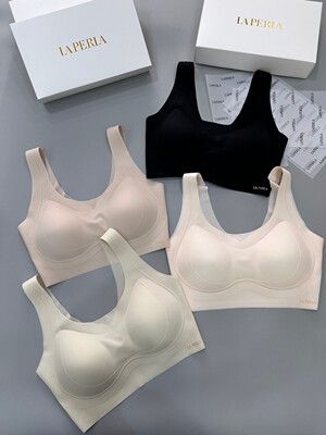 2025夏季新品原单LP无痕果冻条软支撑超薄美背内衣
