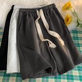 男女士纯棉百搭夏季 子休闲裤 ins 海外订单外贸尾货潮牌裤 清仓捡漏