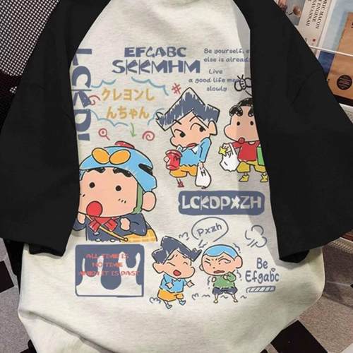 外贸出口尾货清仓捡漏~夏短袖T恤男女士纯棉宽松百搭半袖上衣服潮