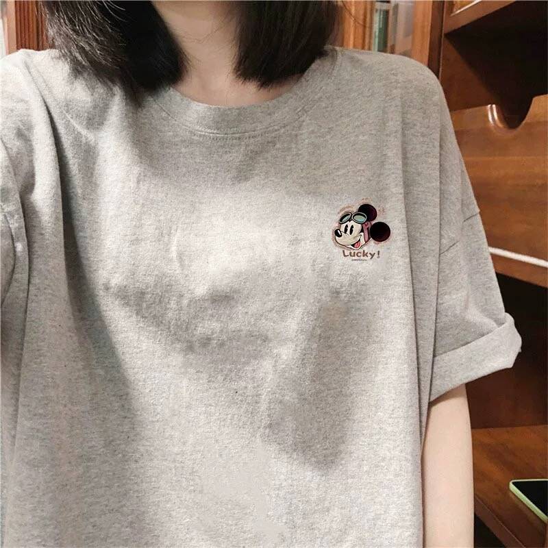 外贸出口尾货清仓捡漏~夏季短袖T恤男装女装宽松纯棉潮牌百搭上衣