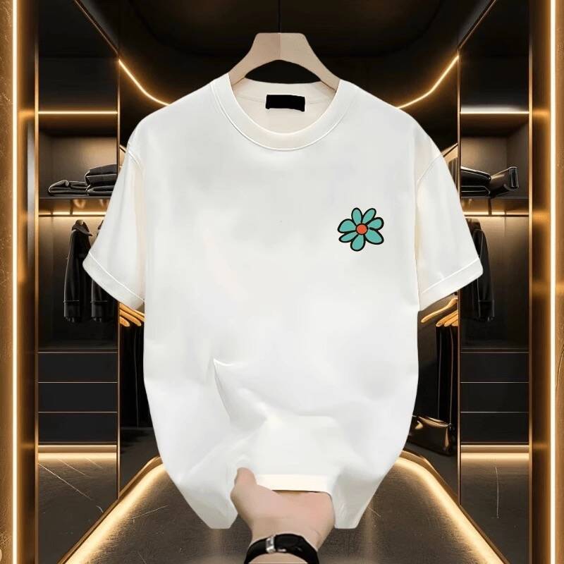 外贸出口尾货清仓捡漏~ 夏季短袖T恤男女士纯棉宽松潮牌半袖上衣