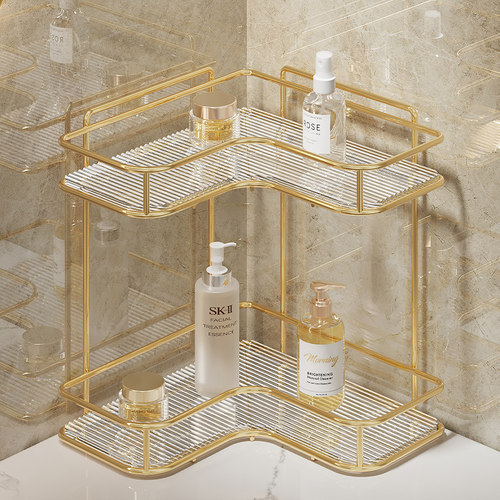 轻奢卫生间置物架台面亚克力