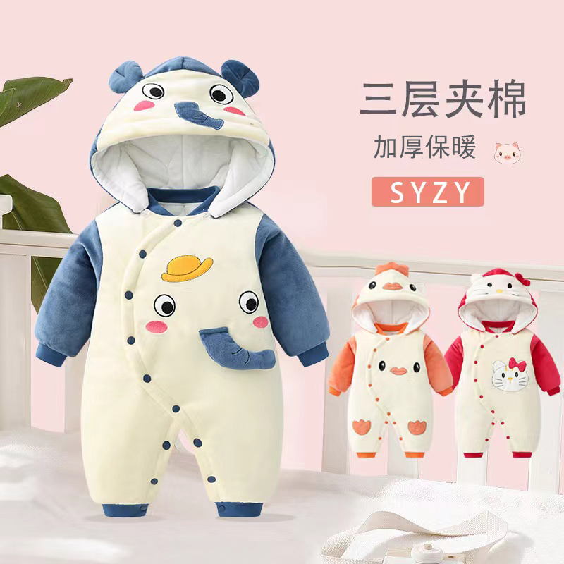 衣服可爱棉袄新生冬季