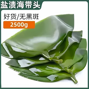 盐渍海带头新鲜商用批发特级厚无盐海苔条丝大连特产火锅整箱昆布