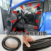 MÔ TƠ NÂNG KÍNH Thích hợp cho dải niêm phong khung cửa Volkswagen POLO dải niêm phong cửa Polo dải phụ kiện sửa đổi cao su chống thấm nước GIOĂNG CÁNH CỬA CÁP NÂNG KÍNH