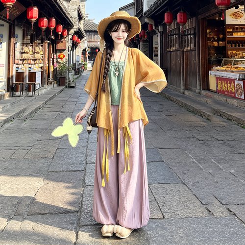 宋制汉服日常成人古装宋裤套装