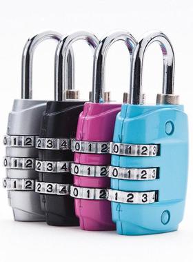 3 Combination Travel Suitcase Luggage Code Lock Padlock