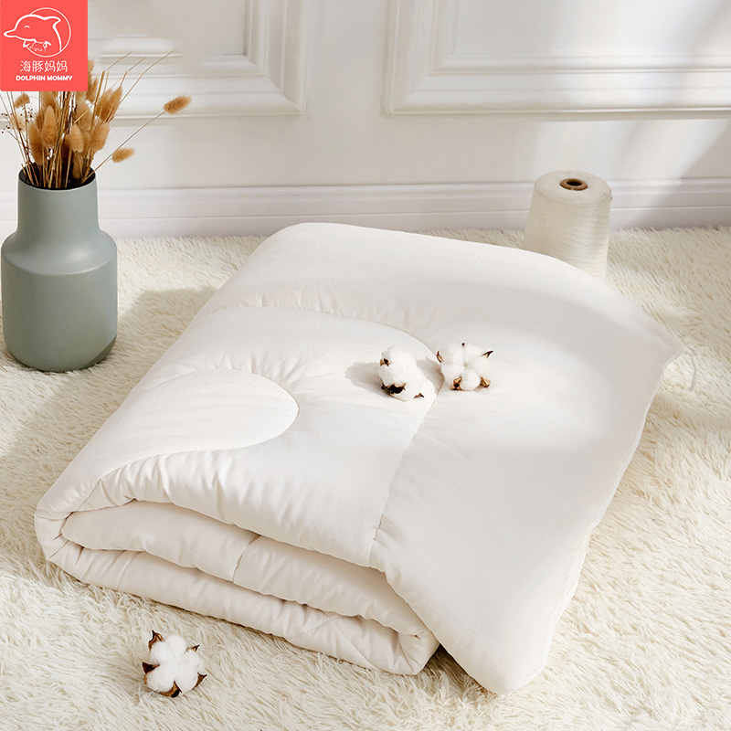 婴儿被子幼儿园丝棉可水洗