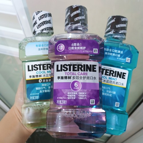 【日期差见选项】多效全护/冰蓝零度_劲爽漱口水250ml 清新口气
