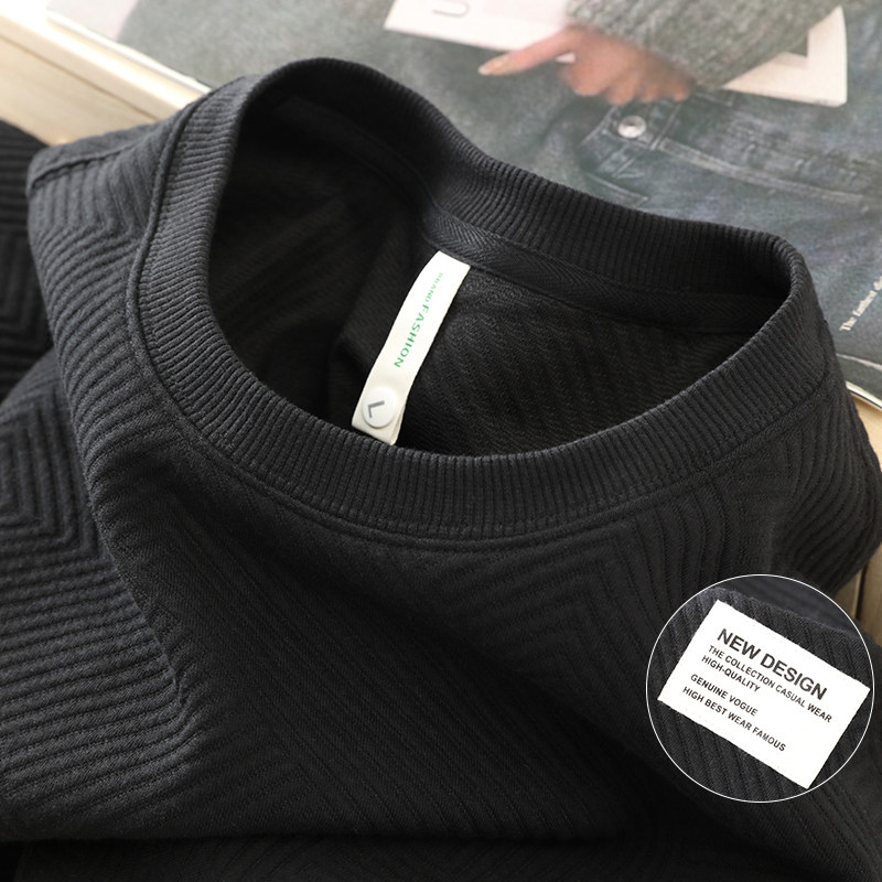 HIGH-ENERGY CLOTHES  SWEATSHIRT MENS AMERICAN MENS MENS TOP ROUND NECK LOOSE TRENDY JACKET