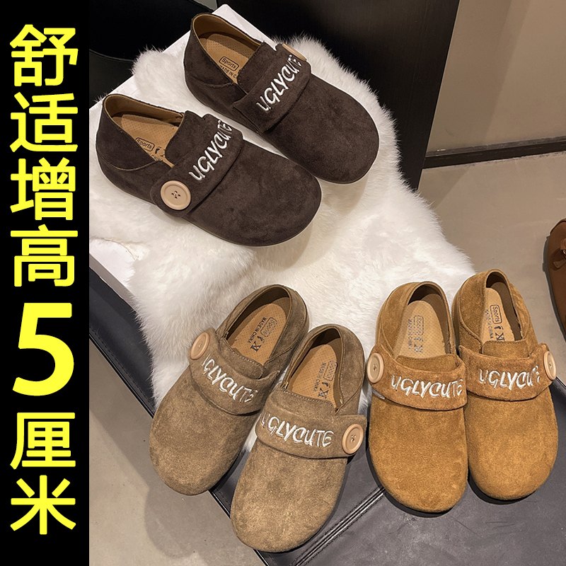 勃肯鞋复古百搭软底博肯单鞋