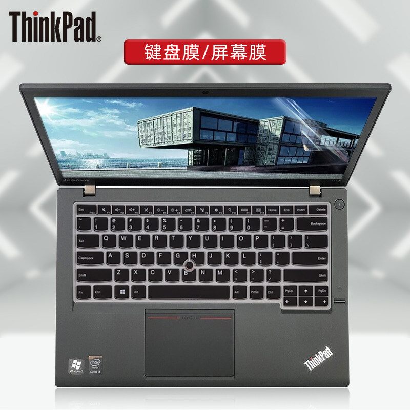 t440p键盘保护膜t450 s430按键套防尘垫l440 t420笔记本电脑屏幕贴膜