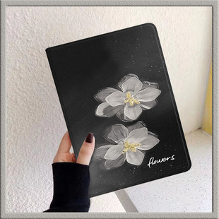 双生花适用苹果平板2022pro11英寸ipad10保护套第九代air5/4电脑壳mini6带笔槽磁吸2018/17气质air3硅胶9迷你