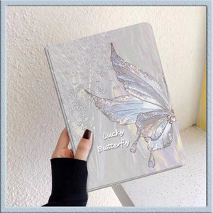 适用苹果平板ipad11保护壳2025ipadair7第八九十代带笔槽air11/4/5硅胶ipad8/9防摔ipadpro11寸lucky蝴蝶a16
