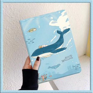 鲸鱼适用华为matepadair12寸平板保护壳2025新matepad11外套11.5柔光版se/pro12.2笔槽11.5s磁吸擎云c5/11.5