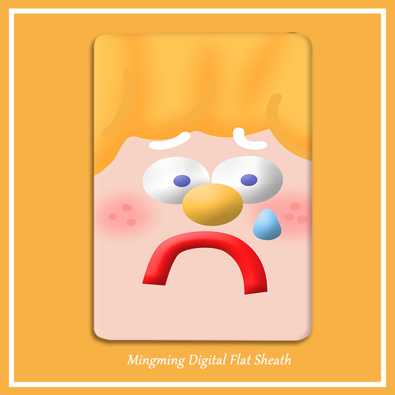 硅胶中文搞怪apple防摔