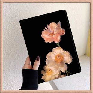 幽香花适用苹果平板保护套2025新款 ipad11带笔槽air7电脑壳pro11寸三折A16第十代防摔九mini7气质9代迷你包18