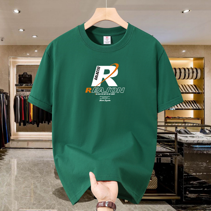 夏季新款男士短袖T恤纯棉潮流