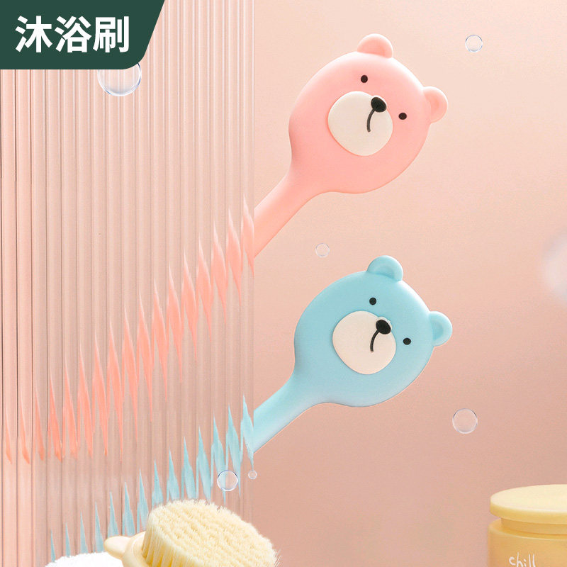 洗澡搓背神器软毛长柄搓澡神器